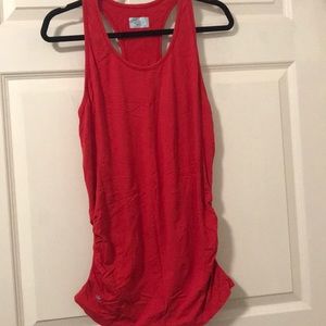 red athleta tank top